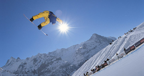 Esportes nos Alpes Suíços
