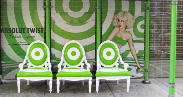 Estilo no ponto de ônibus