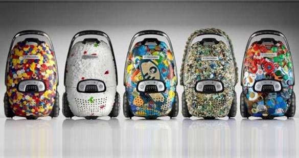 Aspiradores reciclados