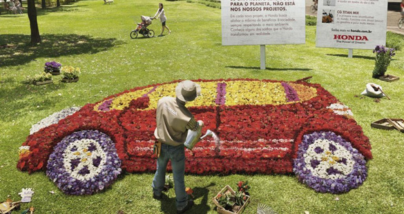 Honda ‘planta’ seus produtos