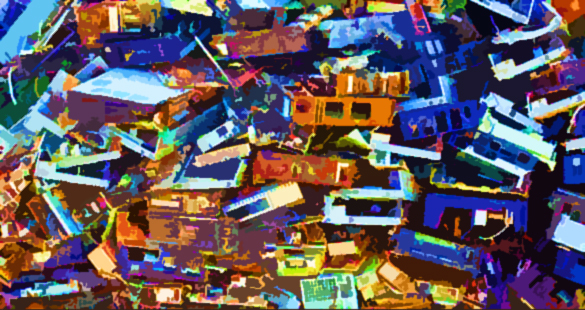 C&C coleta lixo eletrônico