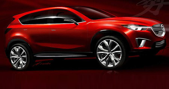 Esboços do Mazda Minagi