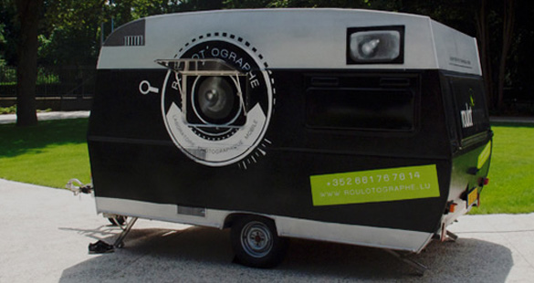 Estúdio de fotografia ambulante