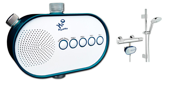 H2O Shower Power Radio