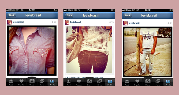 Levi’s Brasil no Instagram