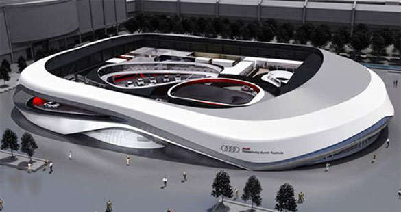 Estande da Audi em Frankfurt