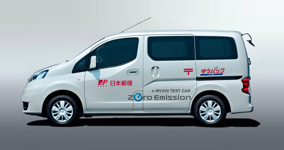 Nissan testa furgão elétrico