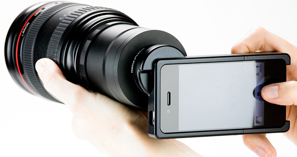 iPhone vira câmera DSLR