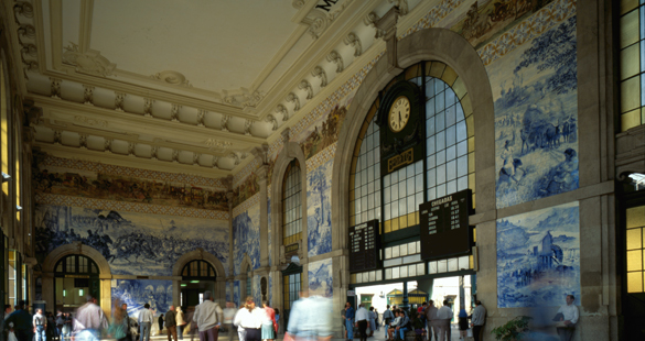 Estação São Bento, em Portugal