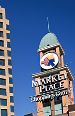 Decoração no Market Place