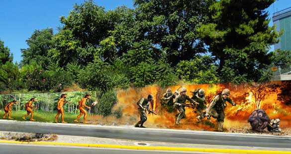 Eduardo Kobra em Atenas