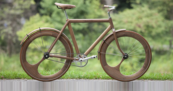 Bicicleta de Madeira