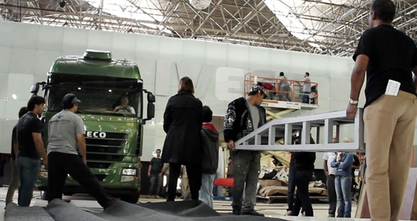 Stand da Iveco na FENATRAN