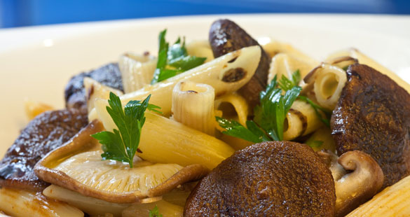 Penne ao Shitake