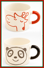 Canecas e bichinhos
