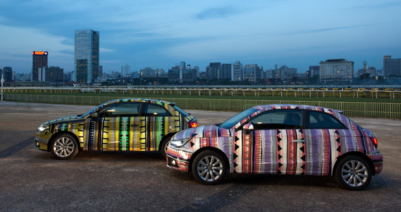 Audi A1 em prol da Childhood Brasil