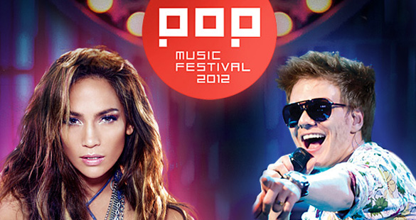 Jennifer Lopez no Pop Music Festival