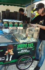 Ação promocional Ben 10