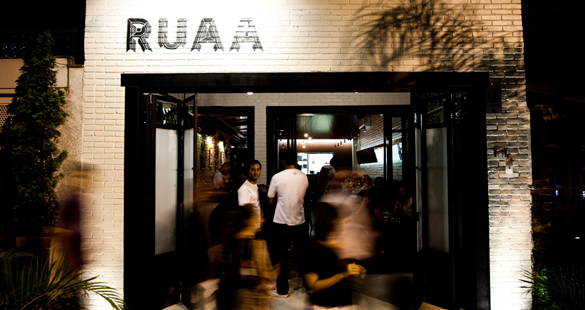 Novo restaurante RUAA
