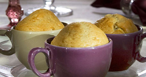 Muffins de requeijão