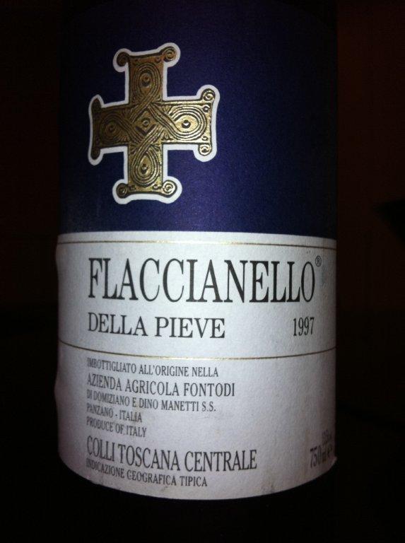 O Fontodi Flaccianello della Pieve 1997 foi prejudicado por estar turvo