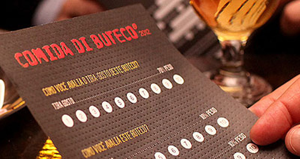 Reta final do Comida di Buteco em SP