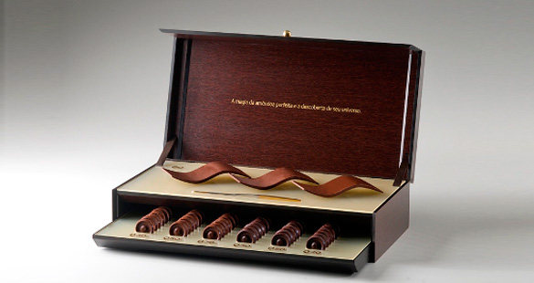 Chocolate a peso de ouro