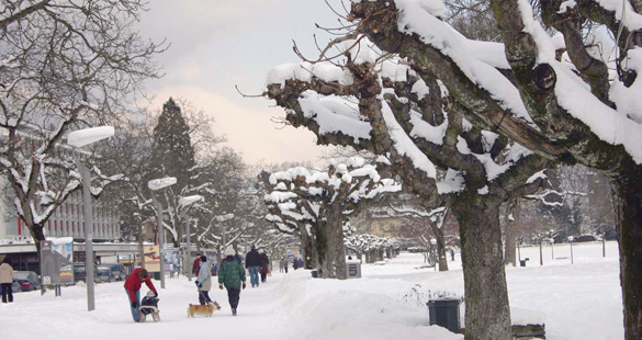 Chega temporada de neve na região de Interlaken