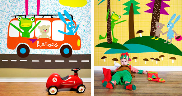 Papel de parede para crianças
