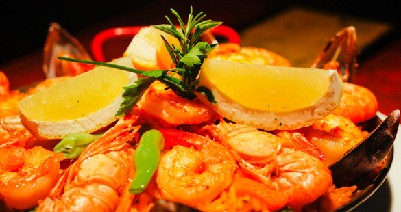 Paella Marinera no Gràcia Bar