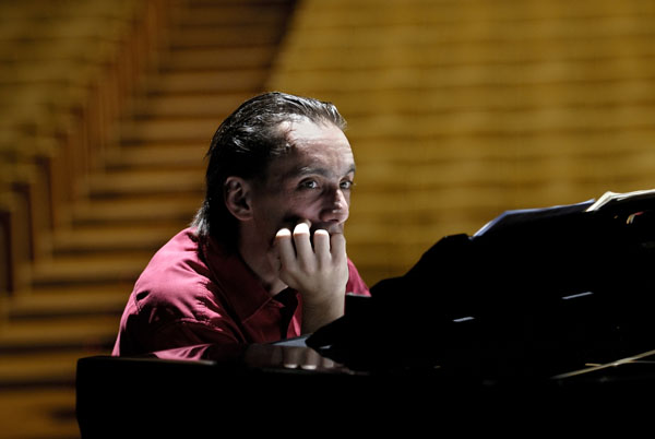 Pianista português Pedro Burmester, na Sala São Paulo