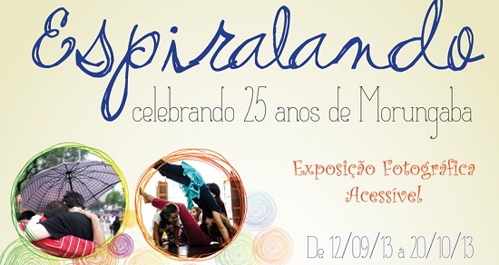 Espiralando – Exposição fotográfica acessível
