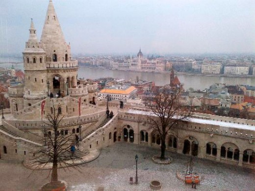 Hilton Budapeste - vista do quarto