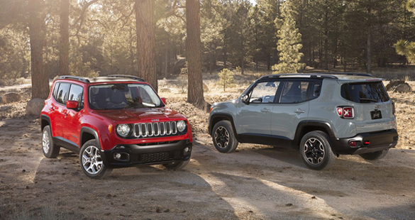 Jeep Renegade 2015 em Genebra