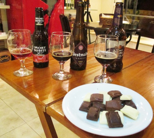 Cervejas harmonizadas com chocolate no Beer Specialist Série Especial Páscoa (Foto: Marcos Garcia/PPOW)