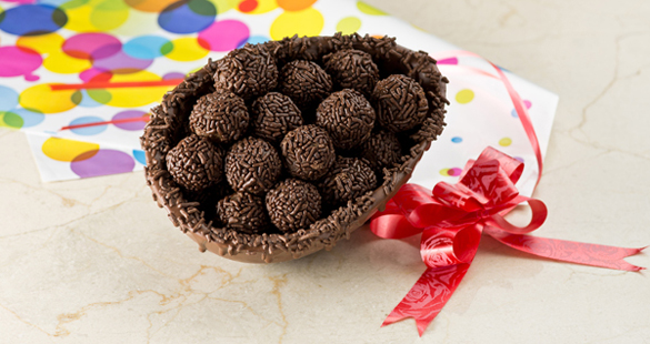 Ovo de Páscoa Brigadeiro