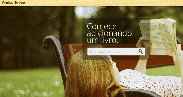 Orelha de Livro: rede social de literatura