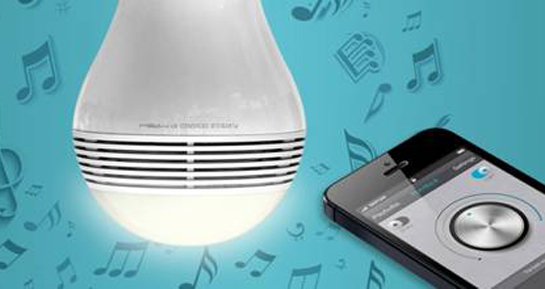 Lâmpada que toca música