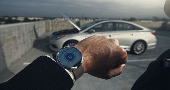 App da Hyundai para relógio pode controlar carros