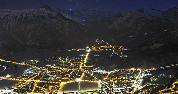 Natal e Ano Novo nos Alpes Suíços