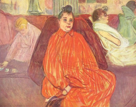 Henri de Toulouse-Lautrec O divã [The Divan], circa 1893, Compra [Purchase], 1958 