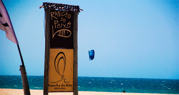 O tradicional Kitesurf no Rancho do Peixe