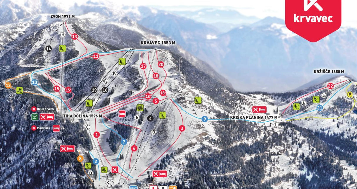 Krvavec :: O Melhor Esqui Resort da Eslovênia