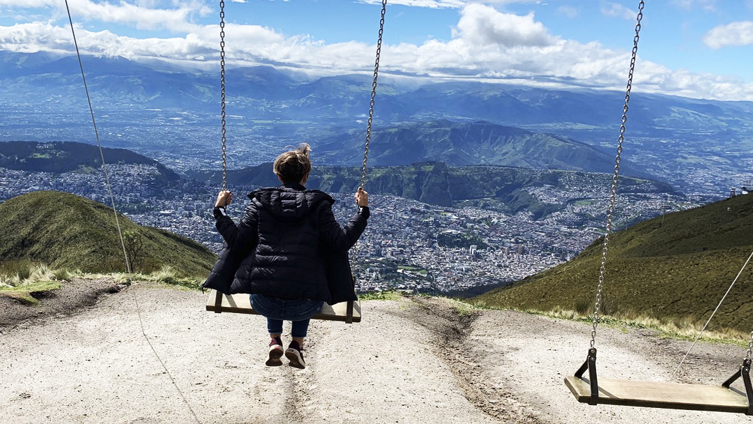 Jogando Golfe entre Vulcões | Equador